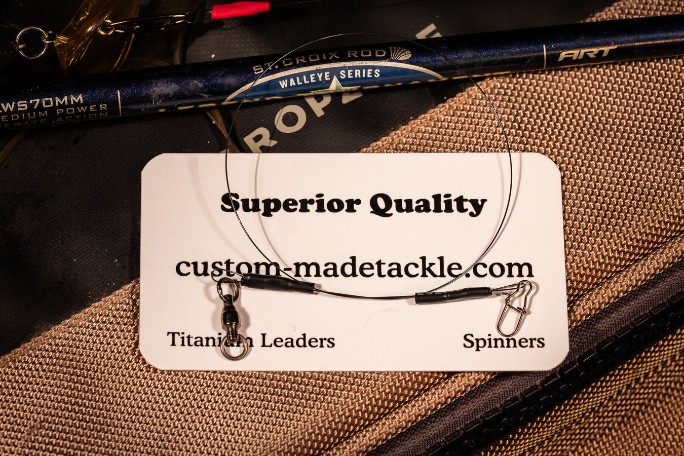 Single Strand Titanium Alloy Leaders