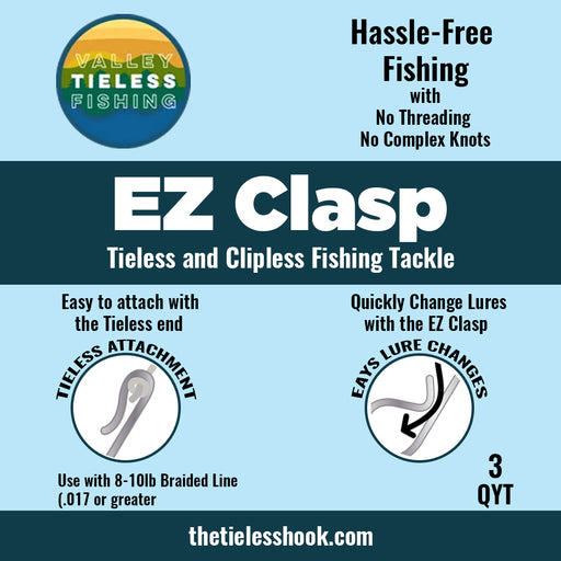 EZHooks Quality Fishing Hooks and Clasps — The Valley Tieless