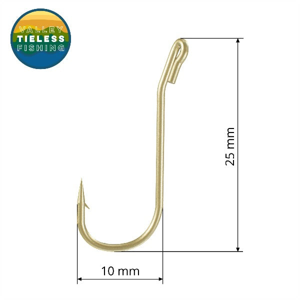 Valley Tieless Fishing EZ hook dimensions for  Hassle Free Fishing  Tieless Fishing